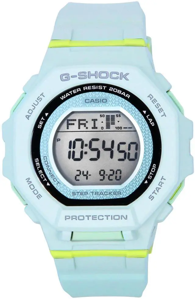 Main image of Casio G-Shock Pale Green Dial Quartz Sports 200M Women's Watch GMD-B300-3