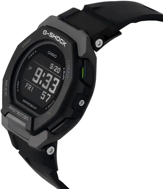 Alt view image 3 of 4 - Casio G-Shock Black Dial Quartz Sports 200M Men's Watch GBD-300-1