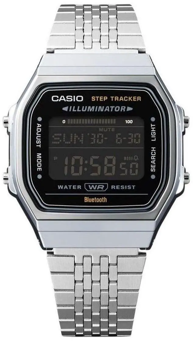 Alt view image 3 of 3 - Casio Vintage Digital Smartphone Link Casual Quartz Unisex Watch ABL-100WE-1B
