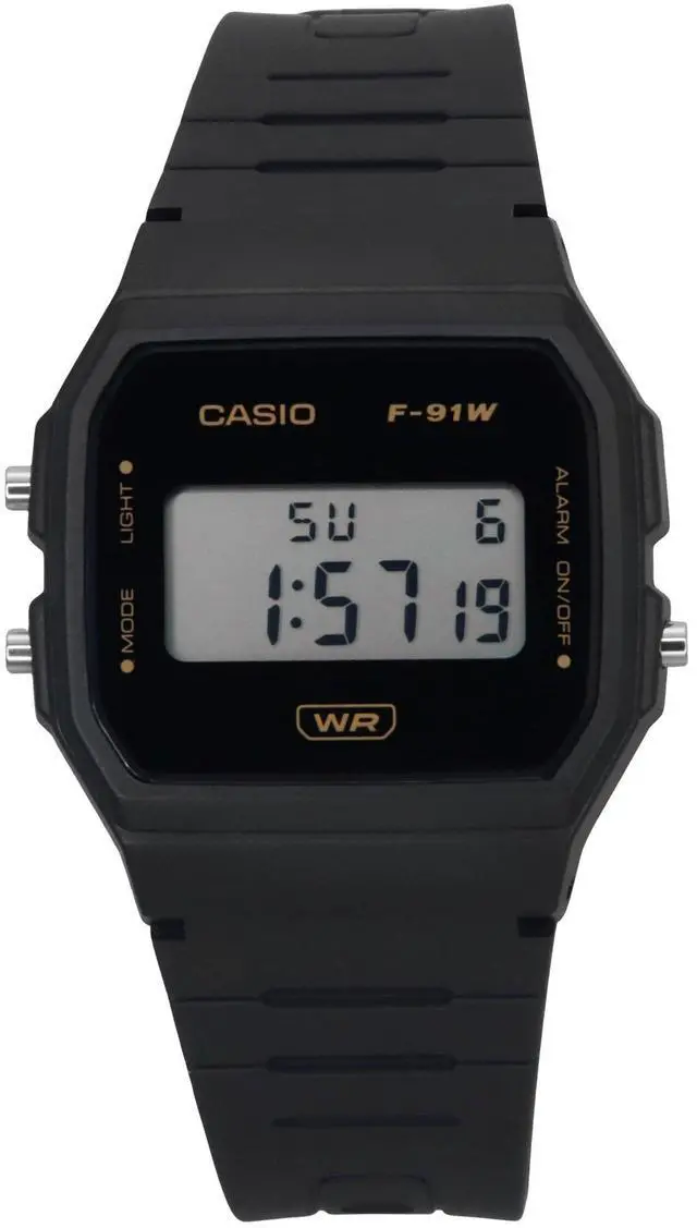Main image of Casio POP Digital Gray Bio Based Resin Strap Quartz F-91WB-8A Unisex Watch