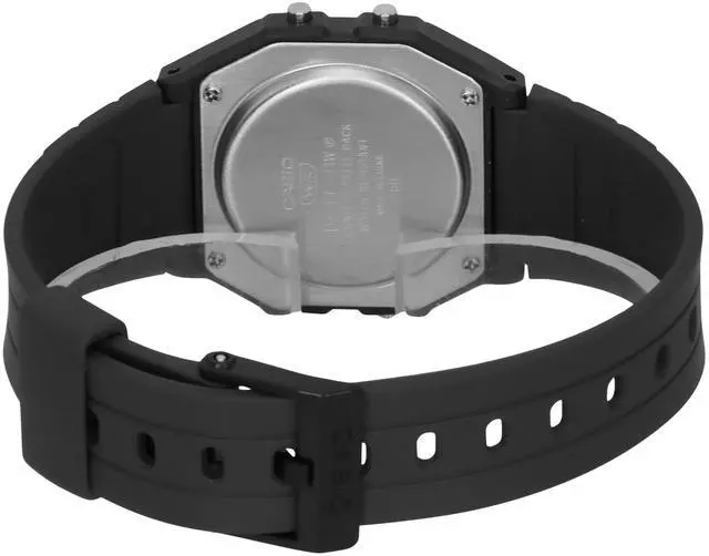 Alt view image 4 of 4 - Casio POP Digital Gray Bio Based Resin Strap Quartz F-91WB-8A Unisex Watch