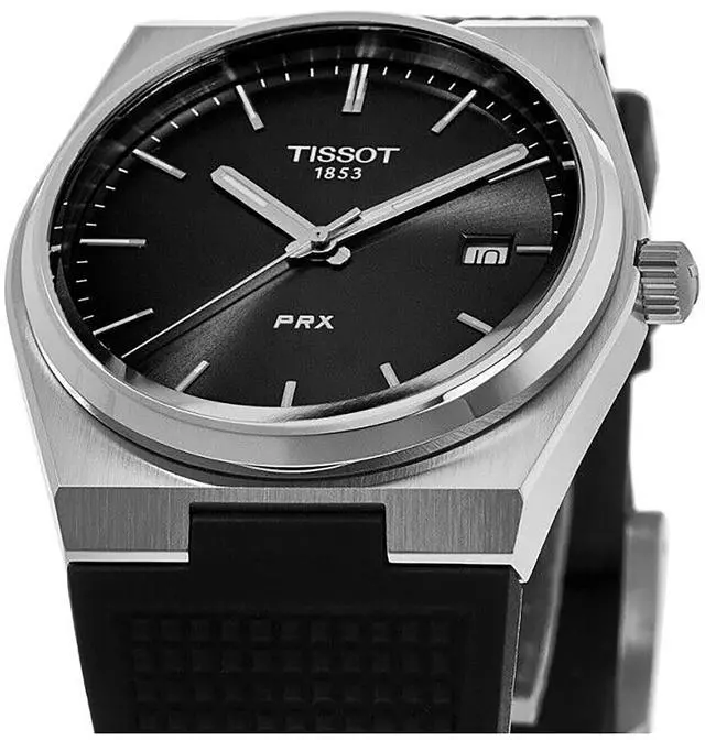 Alt view image 2 of 3 - Tissot T-Classic Black Dial Dress Quartz 100M Men's Watch T137.410.17.051.00