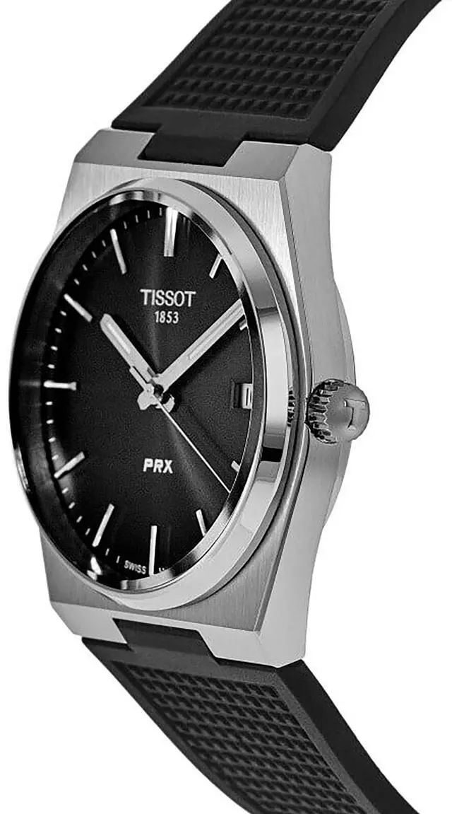 Alt view image 3 of 3 - Tissot T-Classic Black Dial Dress Quartz 100M Men's Watch T137.410.17.051.00