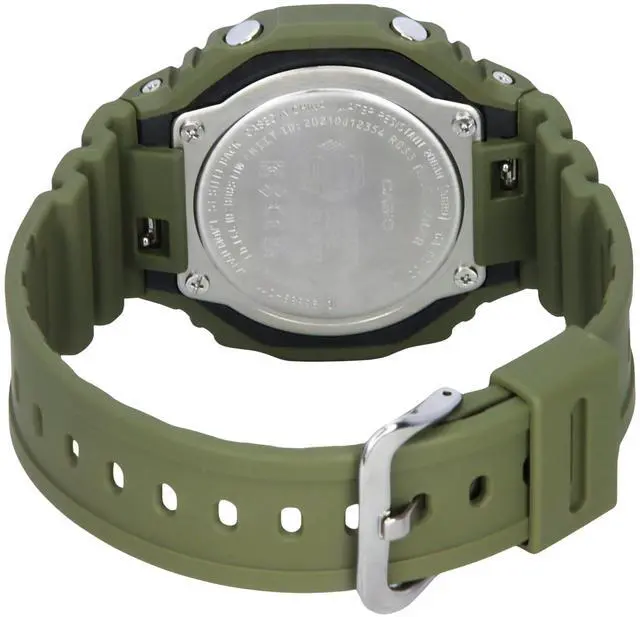Alt view image 5 of 5 - Casio G-Shock Green Dial Solar Sports 200M Men's Watch GA-B2100FC-3A