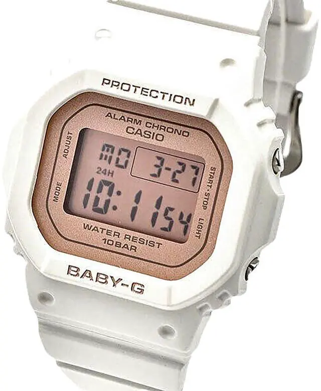 Main image of Casio Baby-G Digital White Resin Strap Quartz BGD-565SC-4 100M Women's Watch