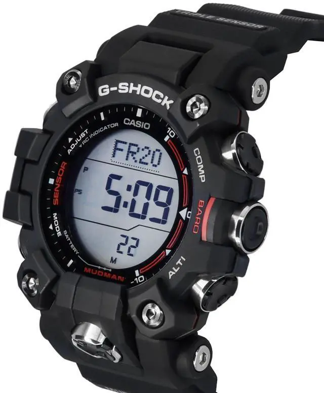 Alt view image 7 of 8 - Casio G-SHOCK Series MASTER OF G - LAND MUDMAN Solar Quartz Watch GW-9500-1