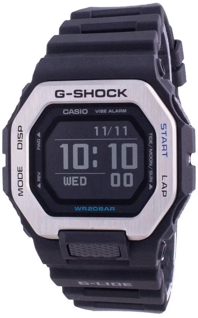 Main image of Casio G-Shock G-Lide World Time Quartz GBX-100-1 GBX100-1 200M Men's Watch