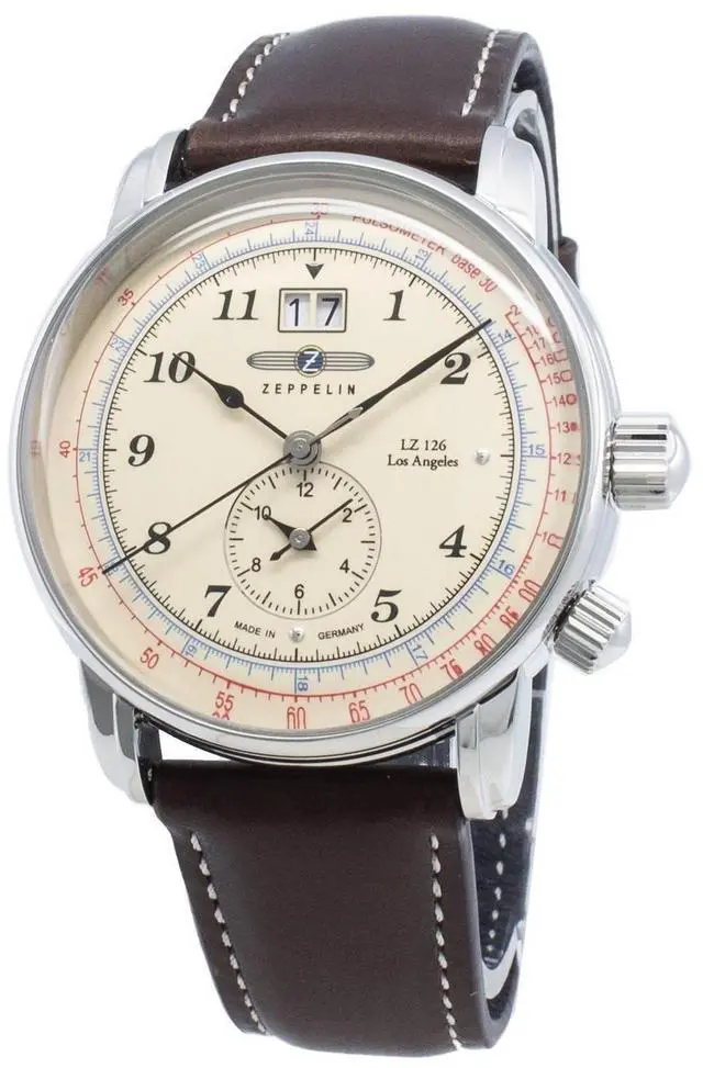 Main image of Zeppelin LZ126 Los Angeles 8644-5 86445 Quartz Pulsometer Men's Watch