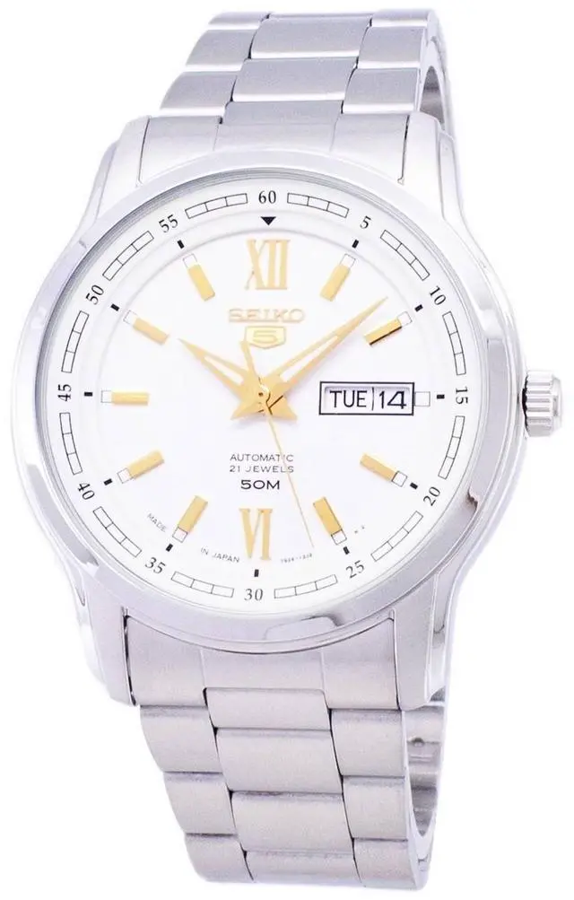 Main image of Seiko 5 Classic Automatic Japan Made SNKP15 SNKP15J1 SNKP15J Men's Watch