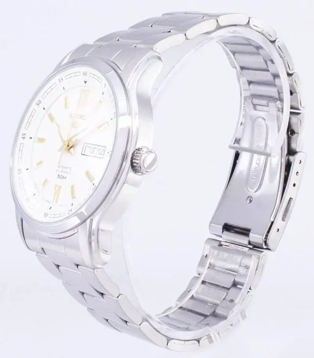 Alt view image 3 of 4 - Seiko 5 Classic Automatic Japan Made SNKP15 SNKP15J1 SNKP15J Men's Watch