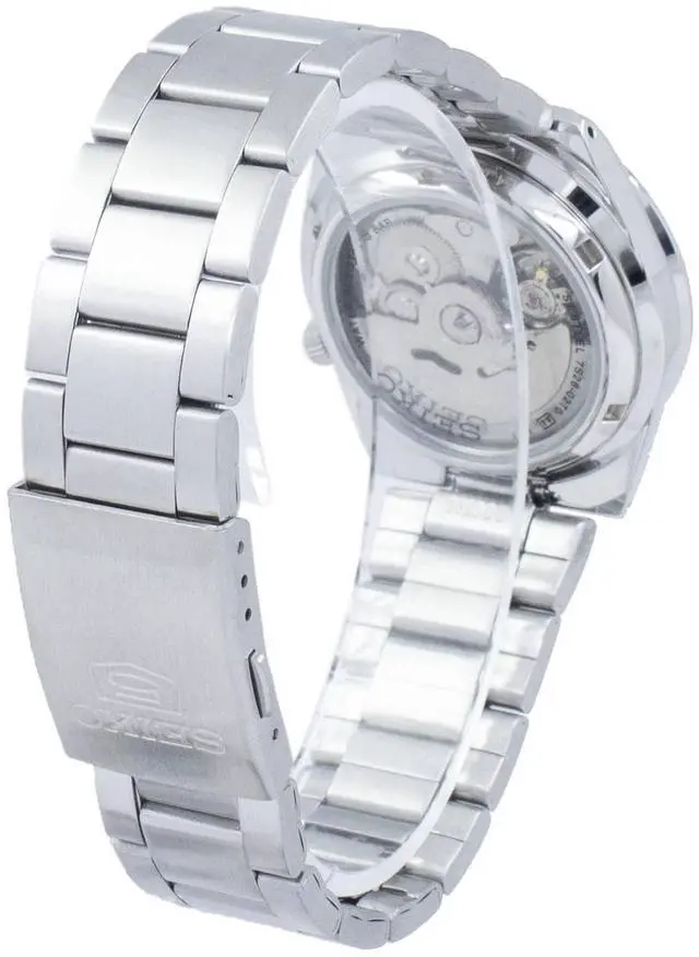 Alt view image 13 of 13 - Seiko 5 Automatic Black Watch SNKE01K1