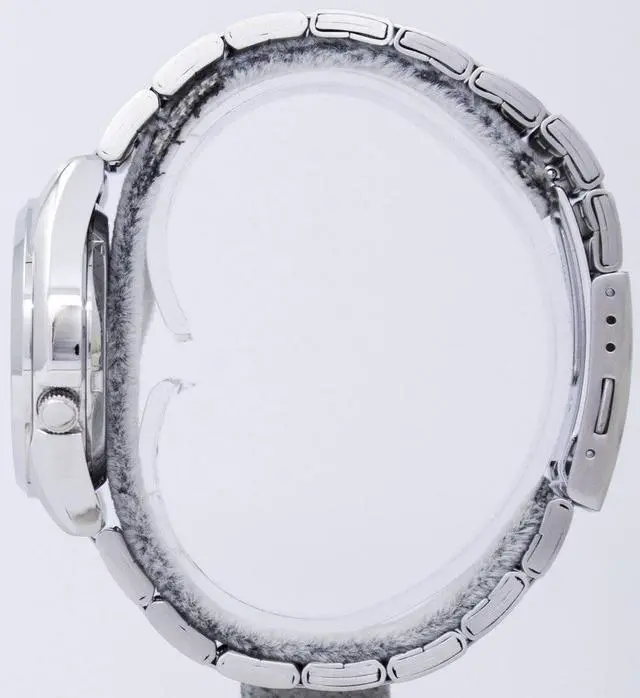 Alt view image 4 of 8 - Seiko 5 #SNKL41K1 Men's Stainless Steel Silver Dial Self Winding Automatic Watch