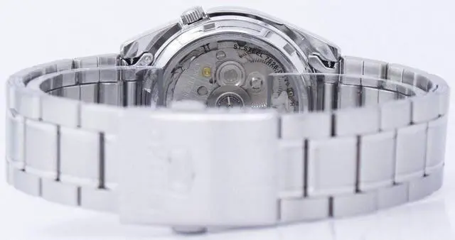 Alt view image 8 of 8 - Seiko 5 #SNKL41K1 Men's Stainless Steel Silver Dial Self Winding Automatic Watch