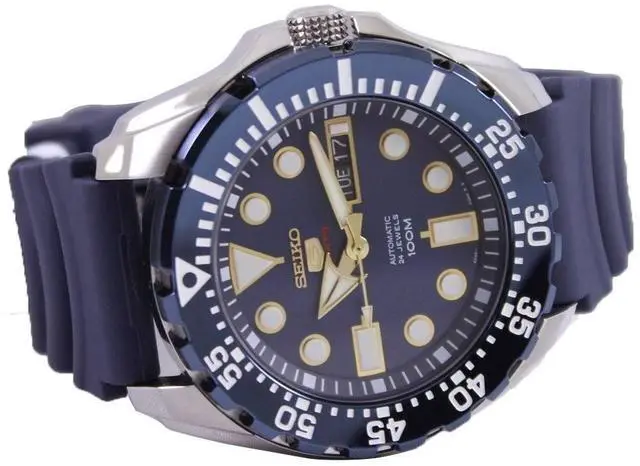 Alt view image 5 of 7 - Seiko 5 Sports Automatic 24 Jewels SRP605K2 Men's Watch