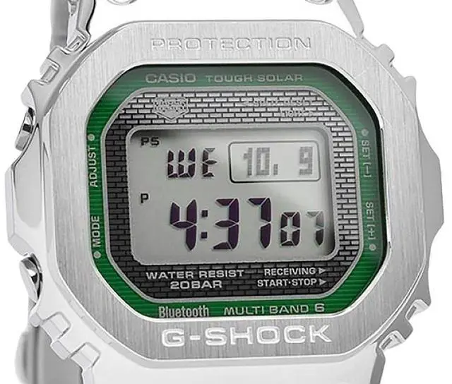 Alt view image 2 of 3 - Casio G-Shock Full Metal Digital Tough Solar GMW-B5000D-3 200M Men's Watch