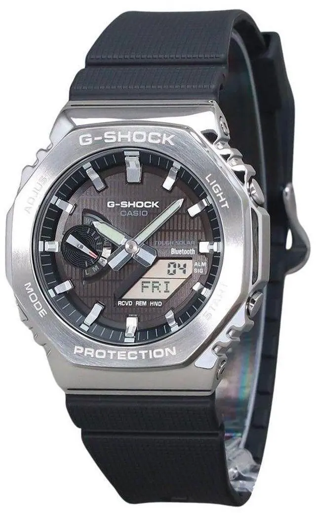 Main image of Casio G-Shock G-Steel Black Dial Sports Tough Solar 200M Men's Watch GBM-2100-1A