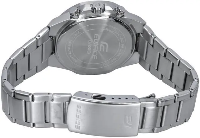 Alt view image 4 of 4 - Casio Edifice Chronograph Green Dial Quartz 100M Men's Watch EFV-640D-3AV