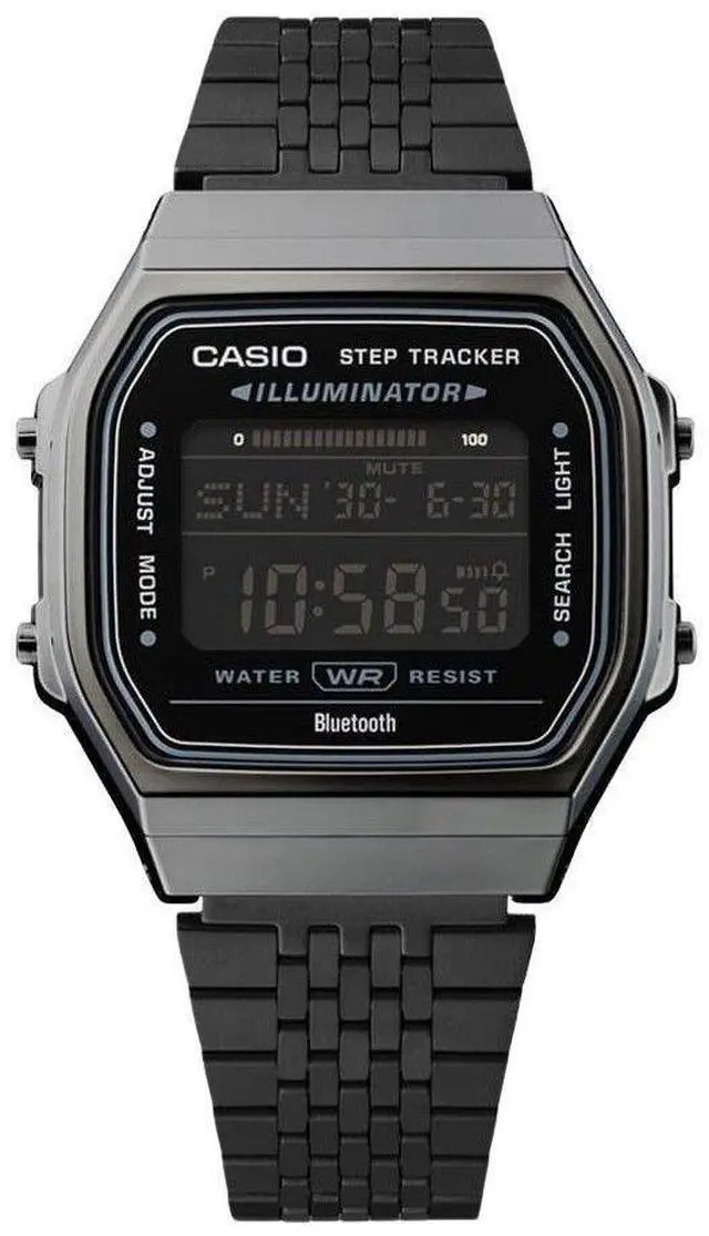 Alt view image 3 of 3 - Casio Vintage Digital Smartphone Link Casual Quartz Unisex Watch ABL-100WEGG-1B