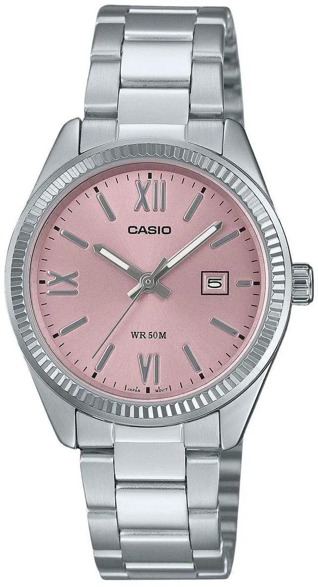 Main image of Casio Standard Pink Dial Quartz Dress Women's Watch LTP-1302DD-4A1V