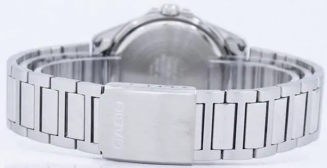 Alt view image 8 of 9 - Casio MTP1370D-1A1V Men's Standard Analog Stainless Steel Classic Day Date Watch