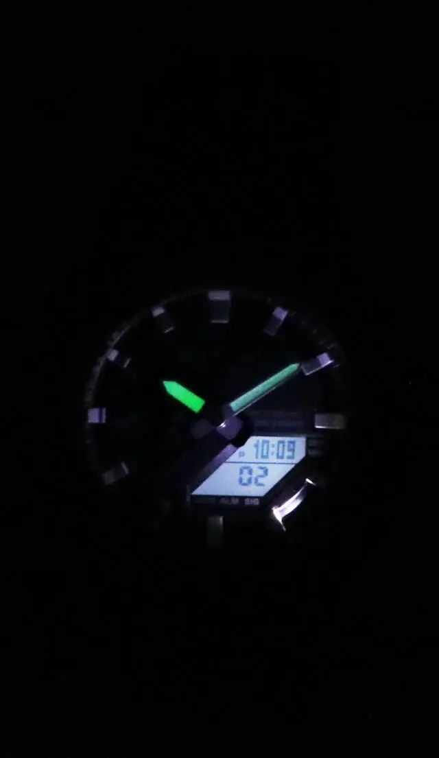 Alt view image 3 of 5 - Casio G-Shock Black Dial Quartz Sports 200M Men's Watch GA-2100RL-1A