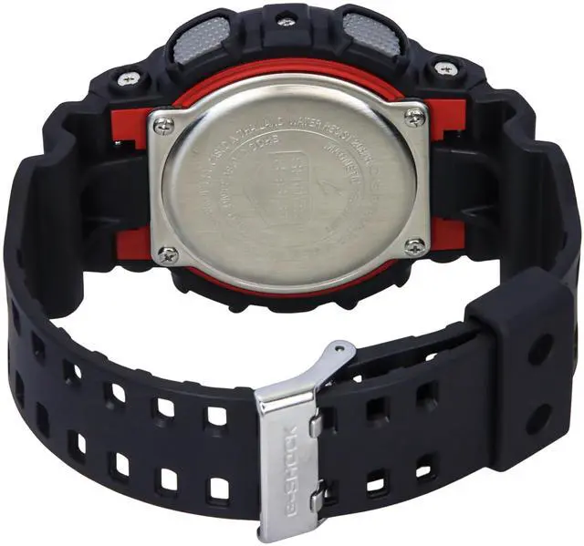 Alt view image 5 of 5 - Casio G-Shock Black Dial Quartz Sports 200M Men's Watch GA-110RL-1A
