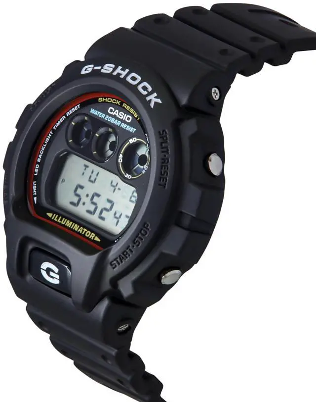 Alt view image 3 of 4 - Casio G-Shock Digital Bio-Based Resin Quartz DW-6900RL-1 200M Men's Watch