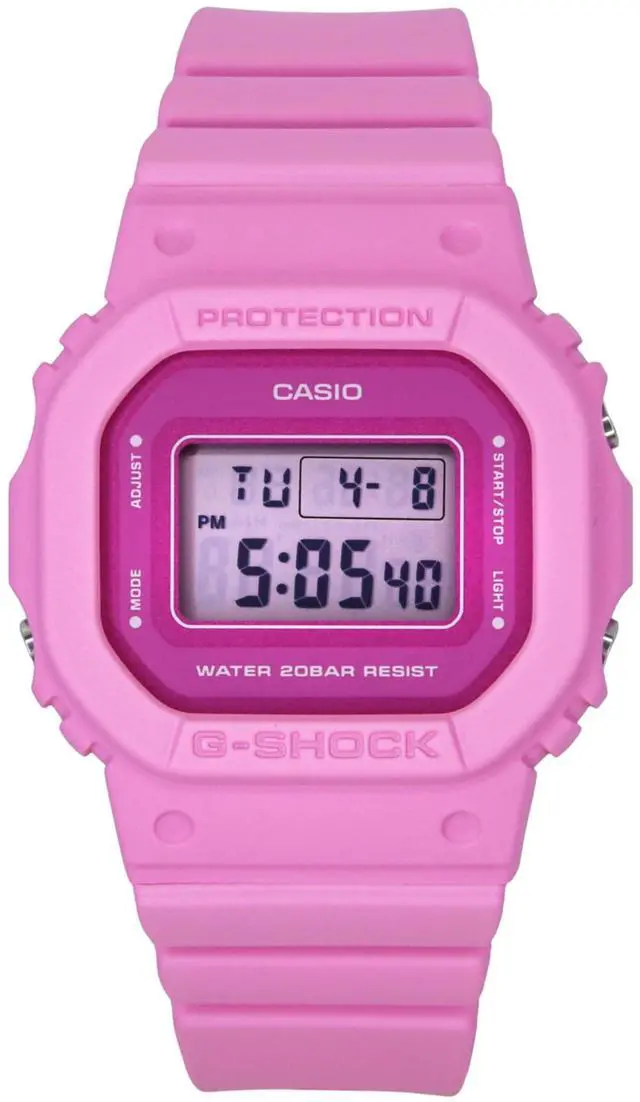 Main image of Casio G-Shock Pink Dial Quartz Sports 200M Women's Watch GMA-S140PP-4A