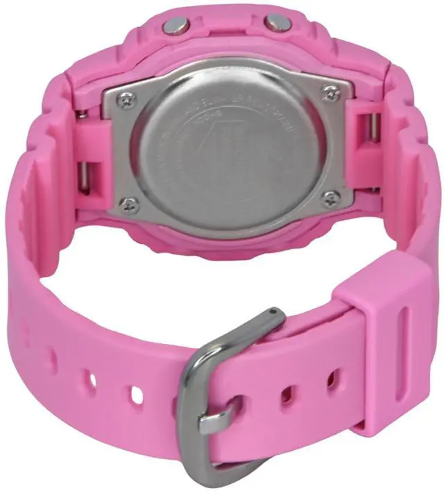 Alt view image 4 of 7 - Casio G-Shock Pink Dial Quartz Sports 200M Women's Watch GMA-S140PP-4A