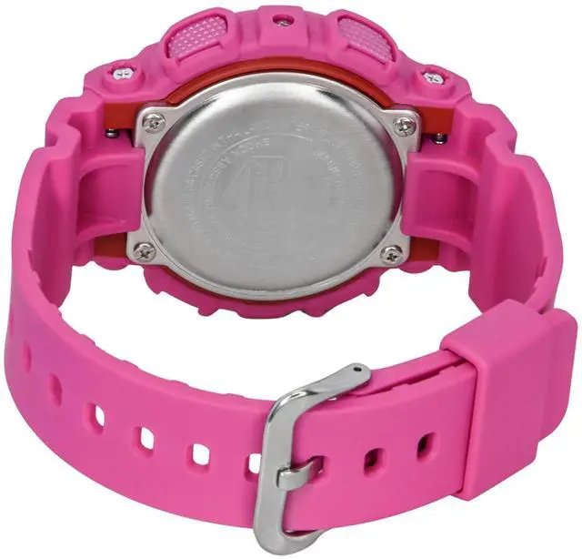 Alt view image 5 of 7 - Casio G-Shock Pink Dial Quartz Sports 200M Women's Watch GMA-P2100PP-4A