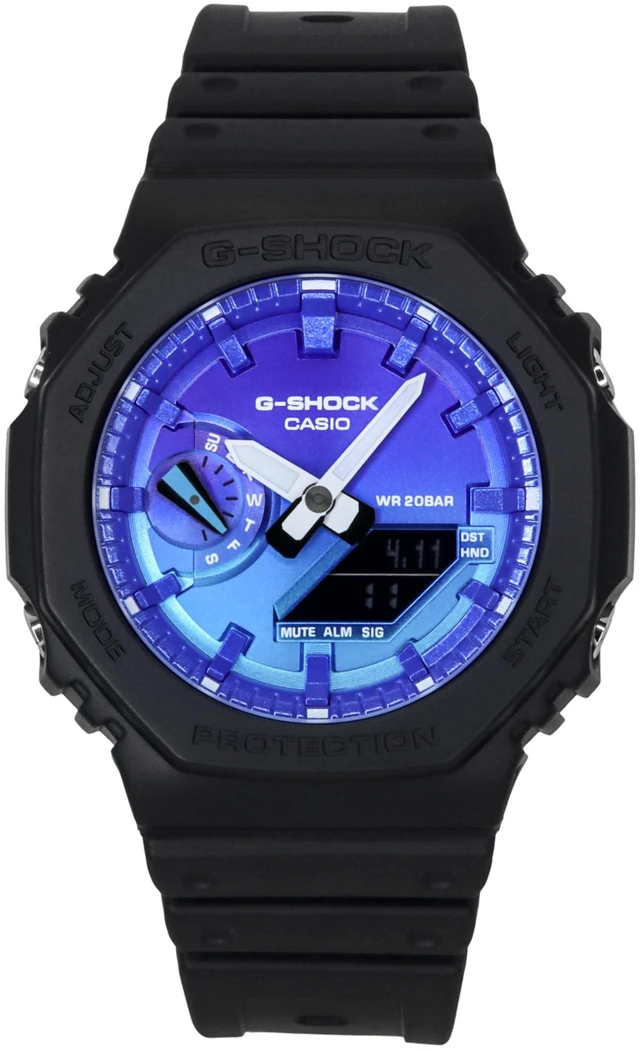 Main image of Casio G-Shock Analog Digital Blue Dial Quartz Sports Men's Watch GA-2100FL-1A