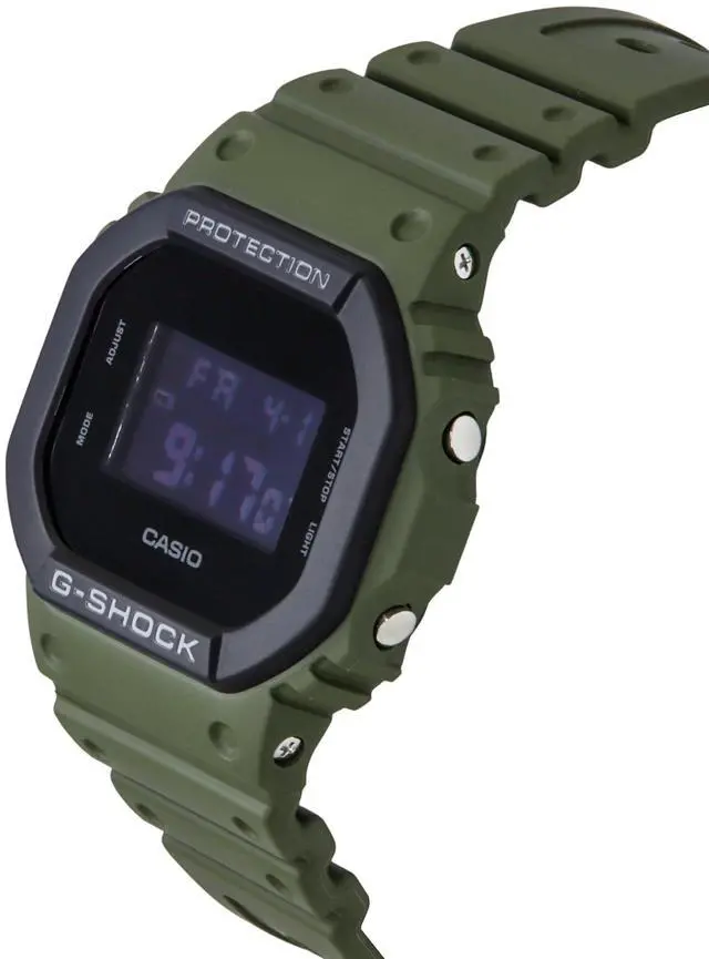 Alt view image 3 of 4 - Casio G-Shock Digital Bio-Based Resin Strap Quartz DW-5610UU-3 200M Men's Watch