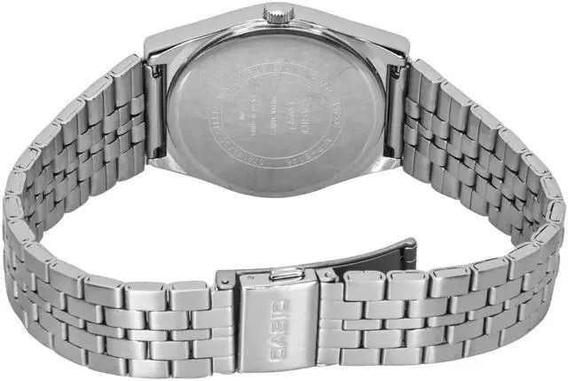 Alt view image 3 of 3 - Casio Standard Analog Stainless Steel Blue Dial Quartz MTP-B146D-2AV Men's Watch
