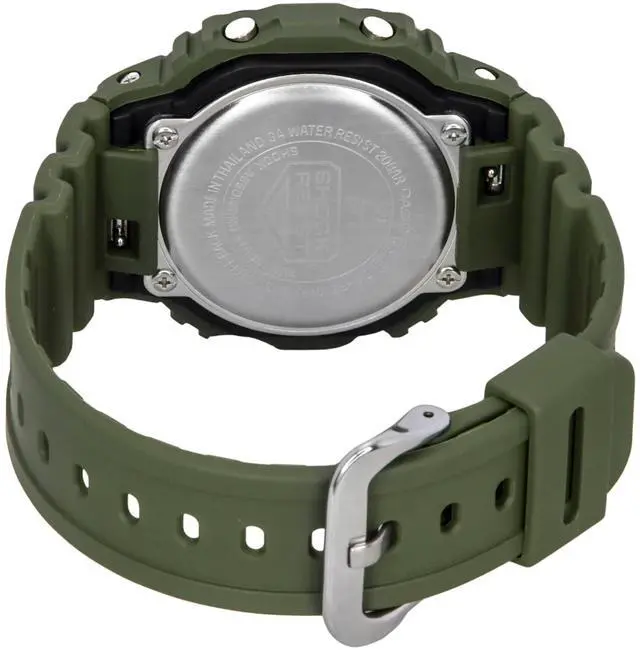 Alt view image 4 of 4 - Casio G-Shock Digital Bio-Based Resin Strap Quartz DW-5610UU-3 200M Men's Watch