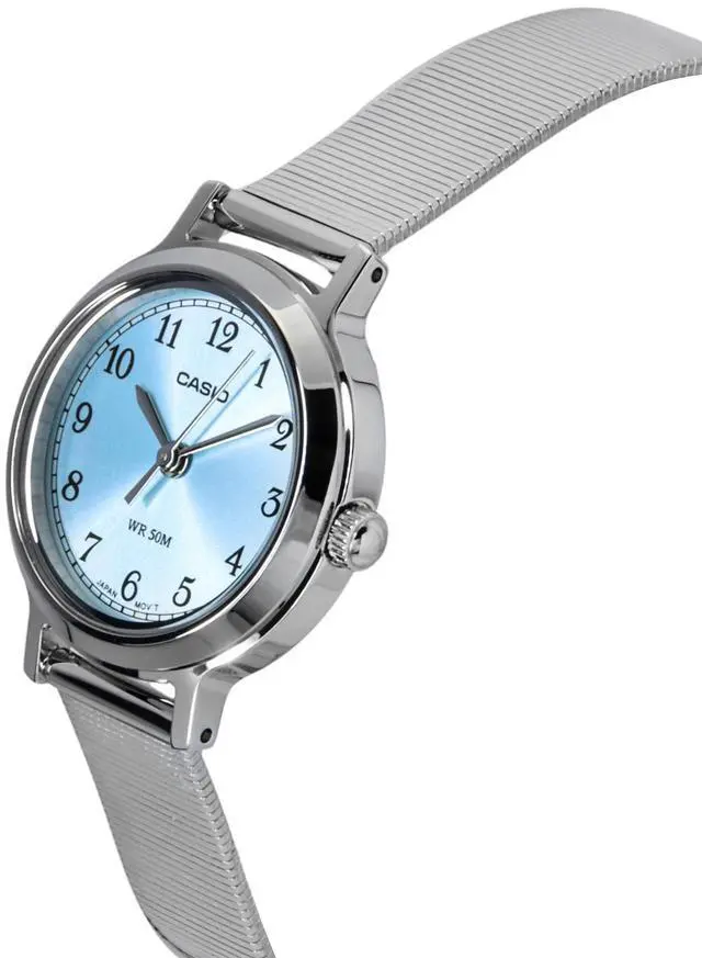 Alt view image 2 of 3 - Casio Standard Analog Blue Dial Quartz Casual Women's Watch LTP-B170D-2BV