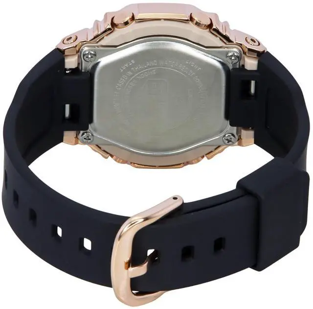 Alt view image 5 of 5 - Casio G-Shock Gold Dial Quartz Sports 200M Women's Watch GM-S2110PG-1A4