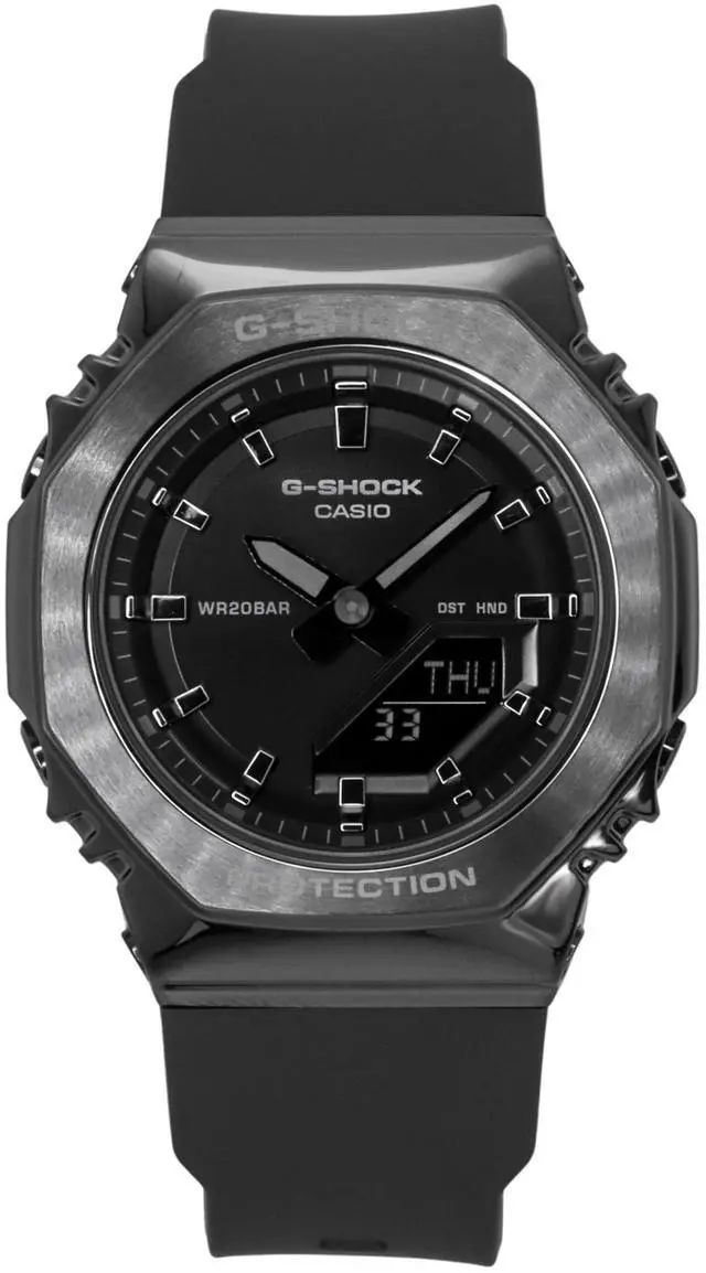Casio G-Shock Black Dial Quartz Sports Women's Watch GM-S2110B-8A
