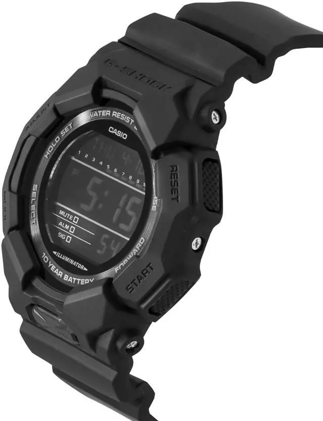 Alt view image 3 of 4 - Casio G-Shock Digital Bio-Based Resin Strap Quartz GD-010-1A1 200M Men's Watch
