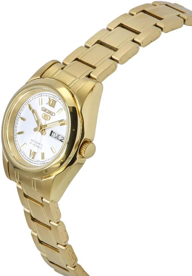 Alt view image 3 of 4 - Seiko 5 White Dial Automatic Casual 100M Women's Watch SYMK30K1