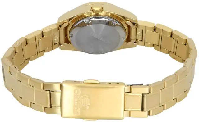 Alt view image 4 of 4 - Seiko 5 White Dial Automatic Casual 100M Women's Watch SYMK30K1
