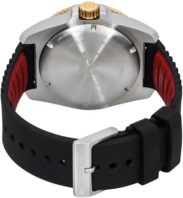 Alt view image 4 of 4 - Victorinox Journey 1884 Black Dial Quartz Diver's 200M Men's Watch 242014