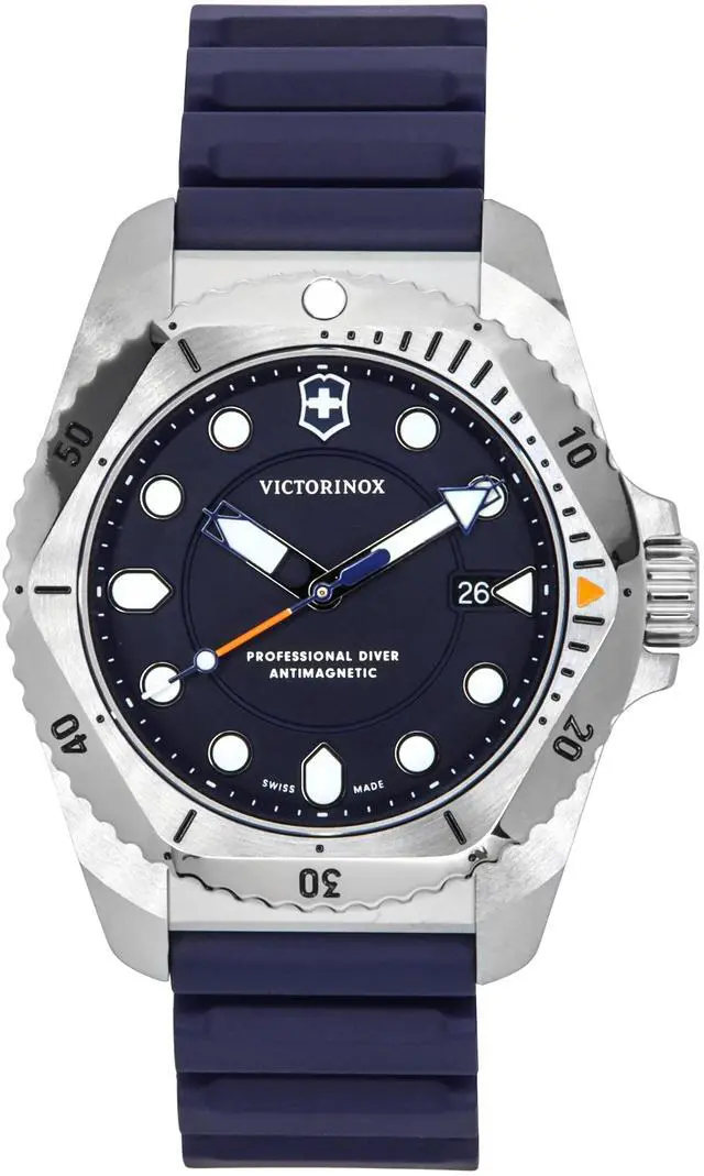 Main image of Victorinox Dive Pro Blue Dial Quartz Diver's 300M Men's Watch 241991
