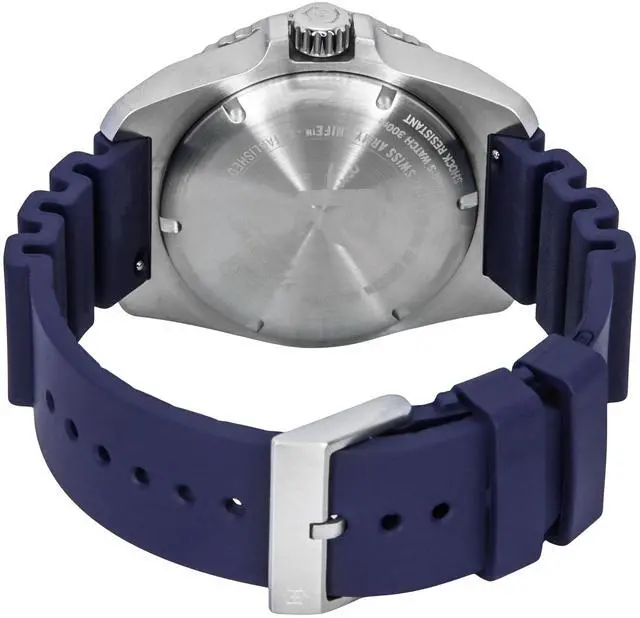 Alt view image 4 of 4 - Victorinox Dive Pro Blue Dial Quartz Diver's 300M Men's Watch 241991