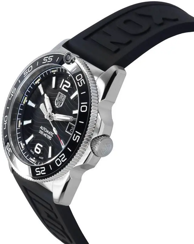 Alt view image 7 of 7 - Luminox Pacific Diver Rubber Strap Black Dial Automatic XS.3101 200M Men's Watch