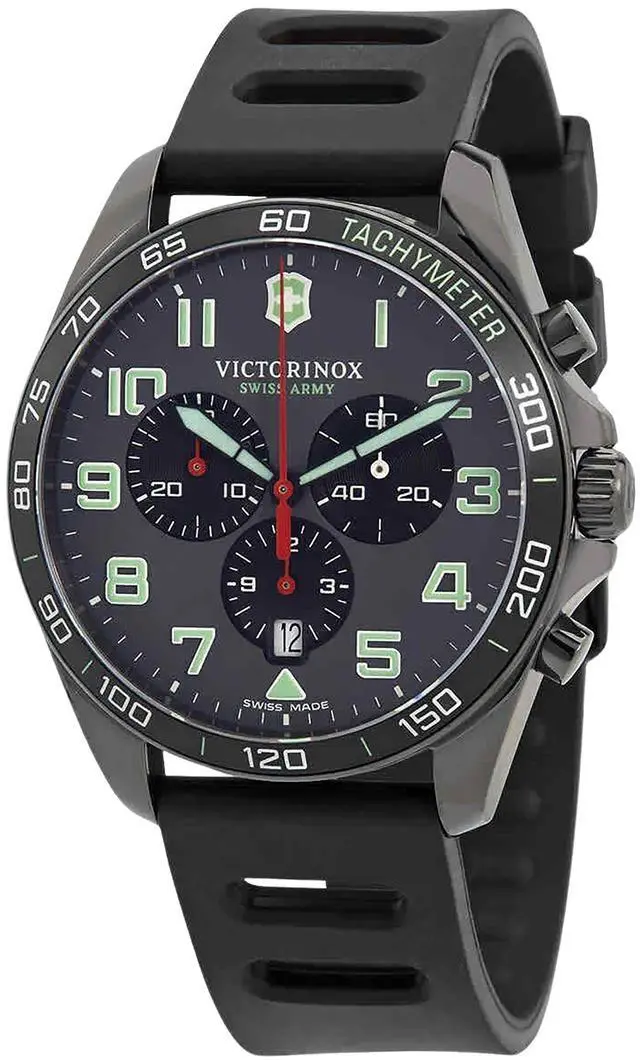 Main image of Victorinox Fieldforce Chronograph Grey Dial Quartz 100M Men's Watch 241891