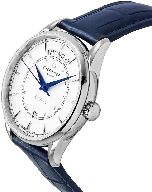 Alt view image 2 of 3 - Certina DS-1 White Dial Automatic Dress 100M Men's Watch C029.430.16.011.00