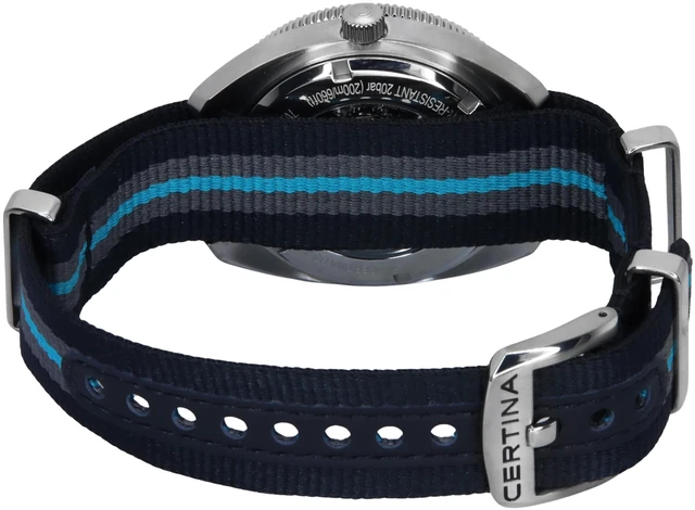 Alt view image 4 of 4 - Certina DS-2 Black Dial Automatic Diver's 200M Men's Watch C024.607.48.051.10