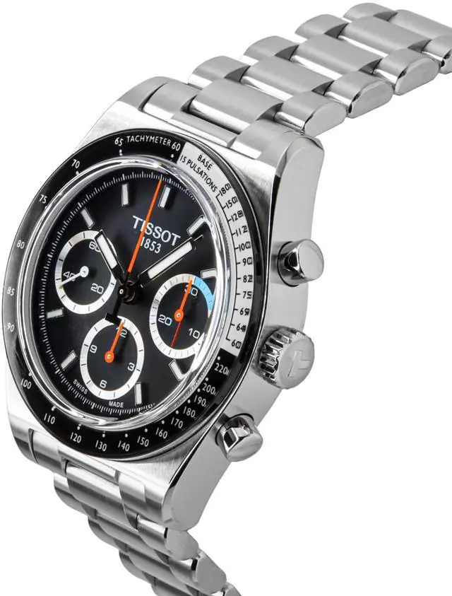 Alt view image 3 of 4 - Tissot Chronograph Black Dial Automatic 100M Men's Watch T149.459.21.051.00