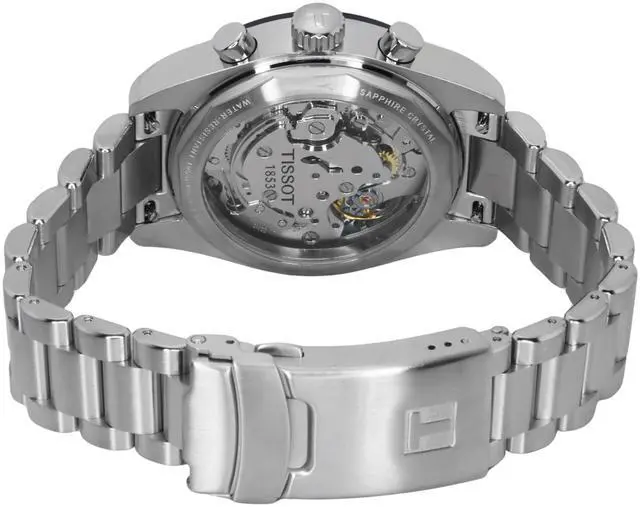 Alt view image 4 of 4 - Tissot Chronograph Black Dial Automatic 100M Men's Watch T149.459.21.051.00