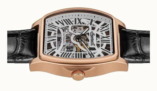 Alt view image 2 of 6 - Ingersoll California Cool Grey Skeleton Dial Casual Automatic Men's Watch I14201